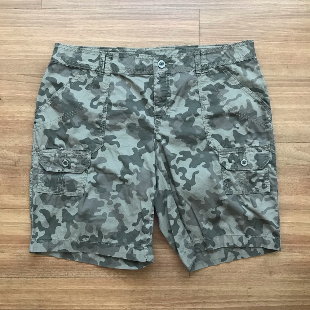 Camo Bermuda Shorts